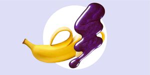 banaan klodder verf