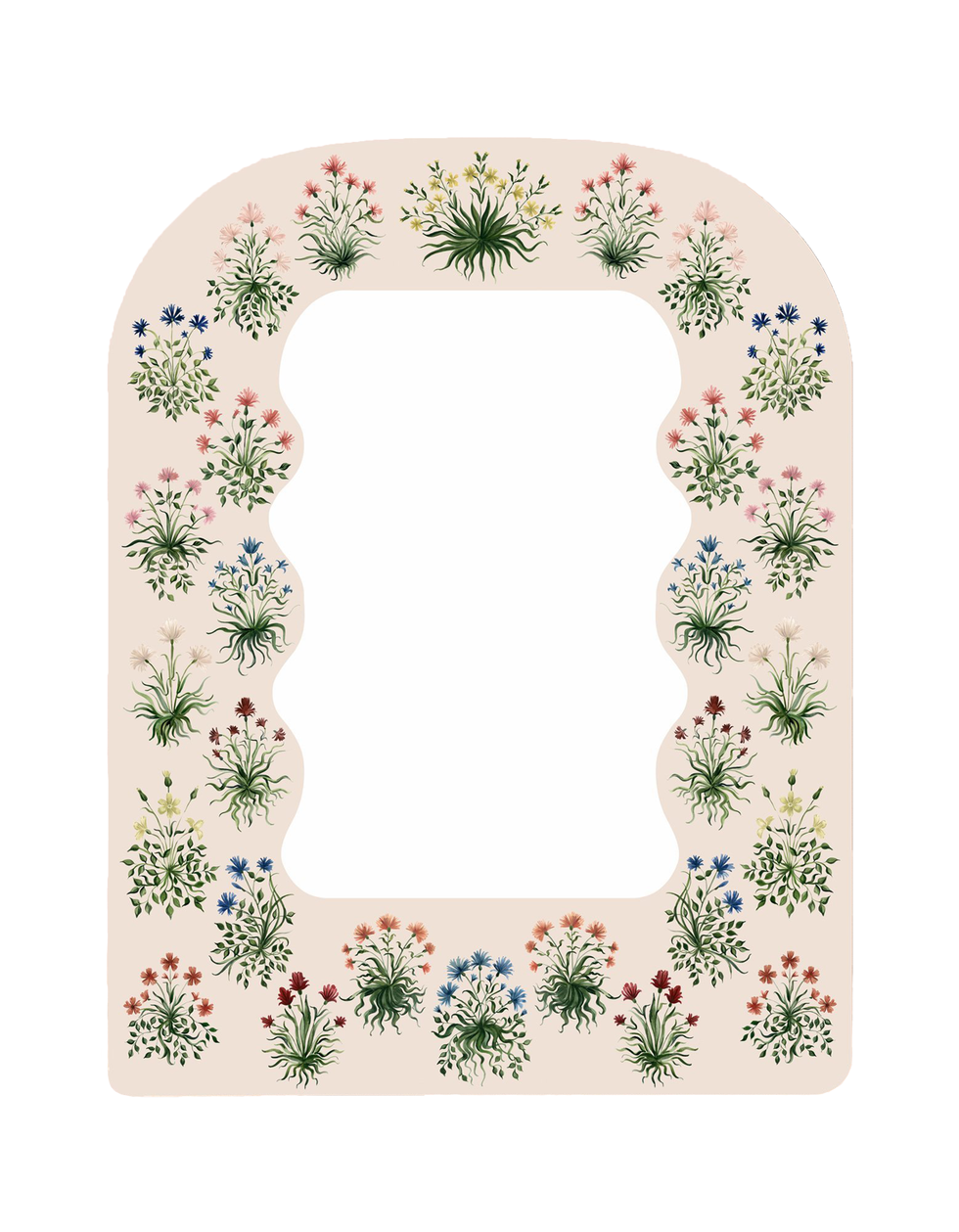 riley sheehey x fleur home floral mirrors