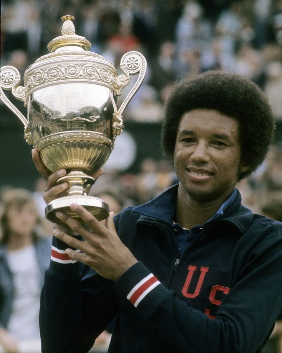 july 1975 wimbledon lawn tennis championships, arthur ashe v jimmy connors