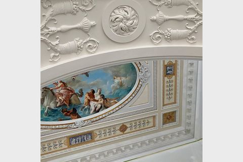 arthur ross awards hyde park mouldings plasterwork ceiling detail