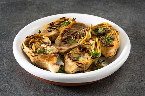 artichokes with balsamic sauce
