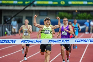 Nick Symmonds at 2015 USA Track & Field championships. 