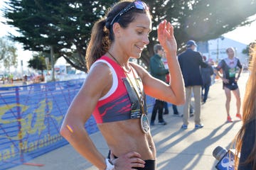 Kara Goucher wins Big Sur Half Marathon