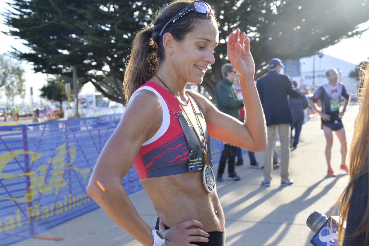 Kara Goucher wins Big Sur Half Marathon