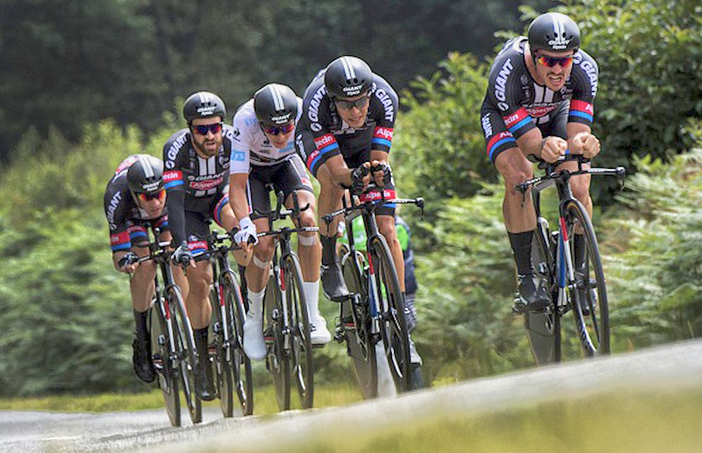 team giant-alpecin riders competing in 2015 Tour de France