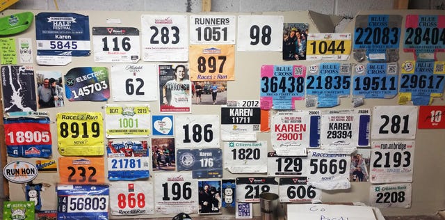 Having a wall of inspiration helps with motivation.