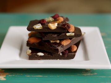 Cranberry Walnut Dark Chocolate Bark