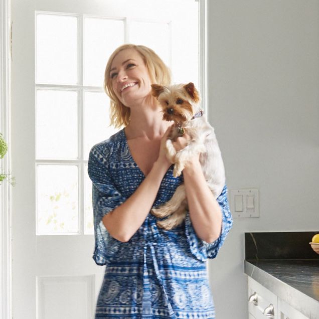 Beth Behrs at home. 