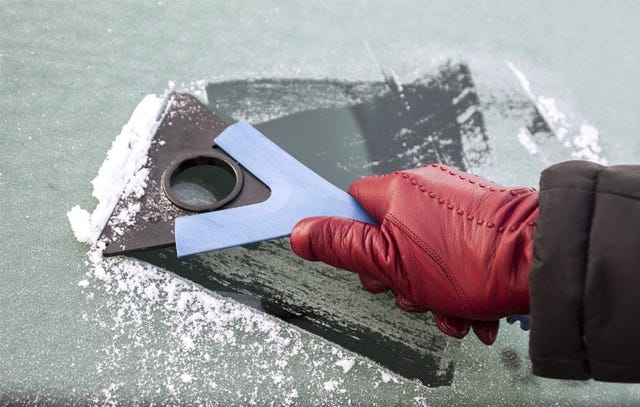 How to get ice off your windshield quickly and safely