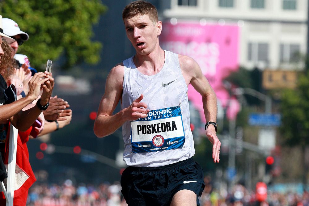 Luke Puskedra finishes fourth at Olympic Marathon Trials