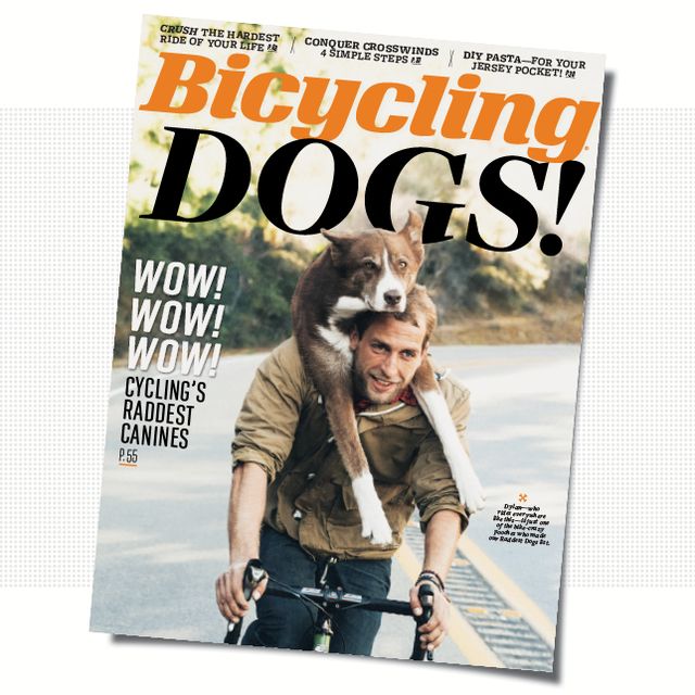 Bicycling magazine March 2016 cover