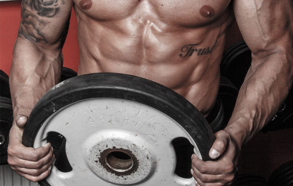 The Total-Body Weight Plate Workout (No Barbell Required) - Men's