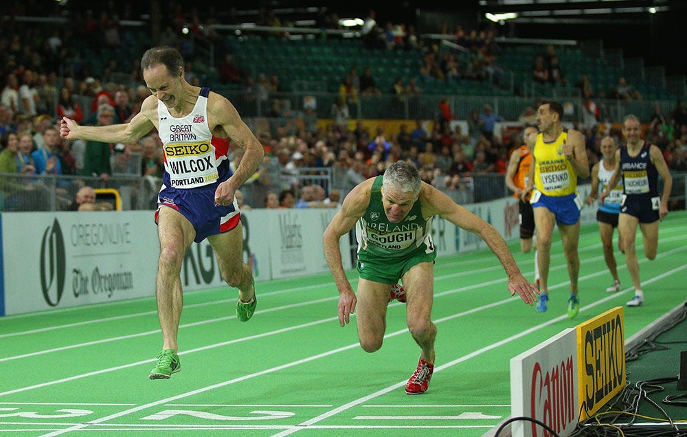 Watch: 63-Year-Old Leaves it All on the Track at Worlds | Runner's World