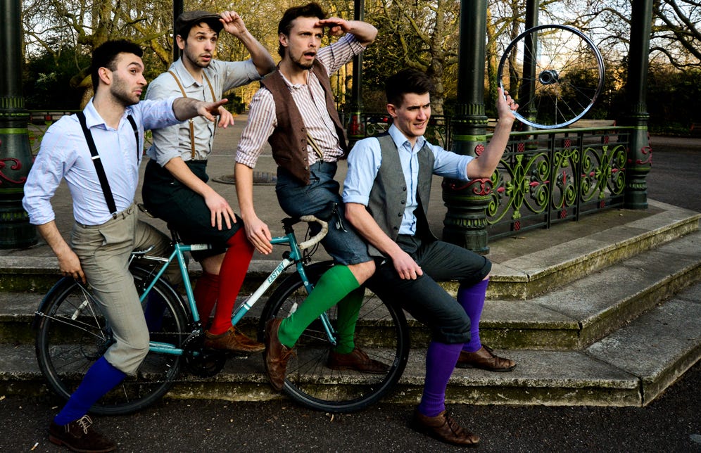 The HandleBards Peddle Shakespeare and Sustainability by Bike | Bicycling