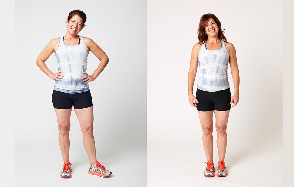 Lisa Hertz Apkon fit in 10 before and after
