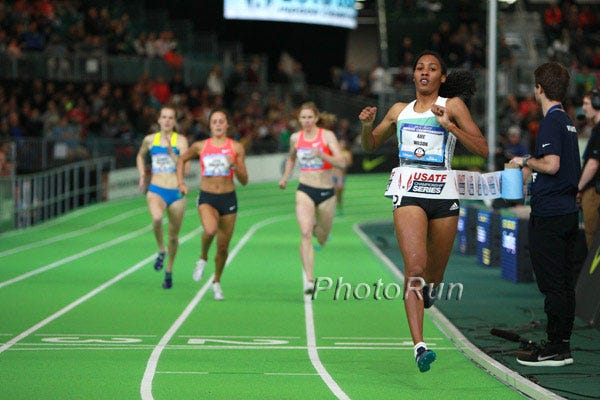 Ajee Wilson wins 2016 indoor championship in 800 meters