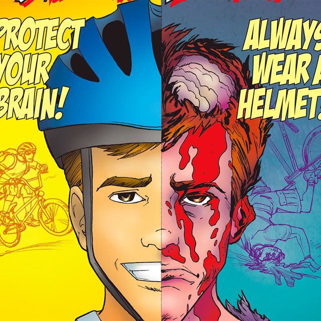 Bike safety graphic novel