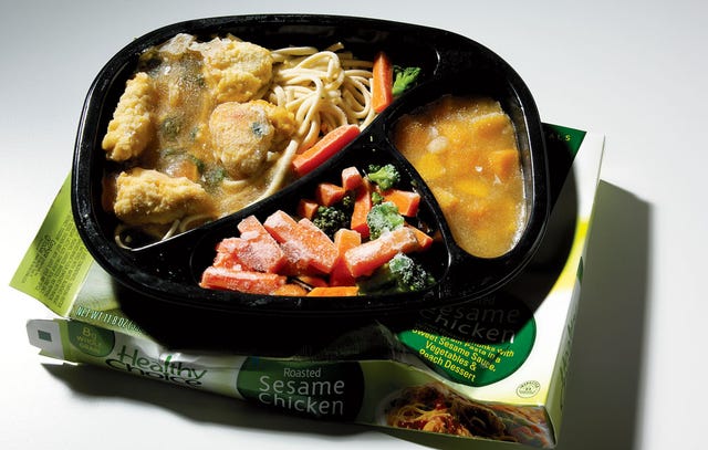 Frozen entrees