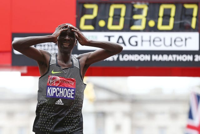 Kipchoge wins 2016 London Marathon