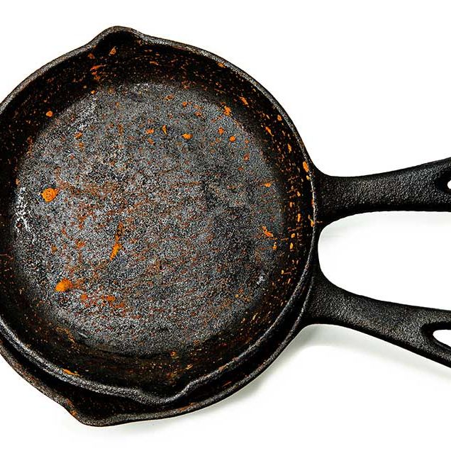 is rusty cookware safe