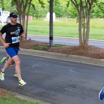 Jimmie Johnson #48 running