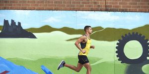 Marathon-pace training