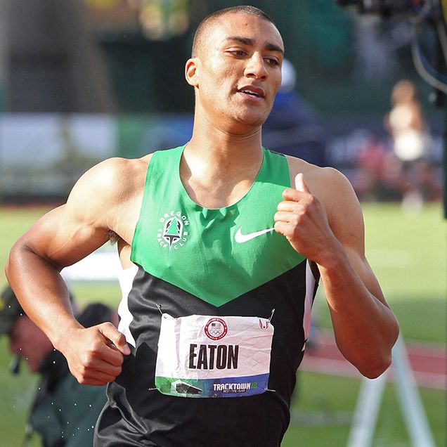 Ashton Eaton at the 2012 U.S. Olympic Trials