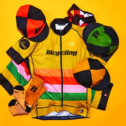 Bicycling Limited Edition Kit layout