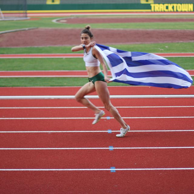 Alexi Pappas runs for Greece