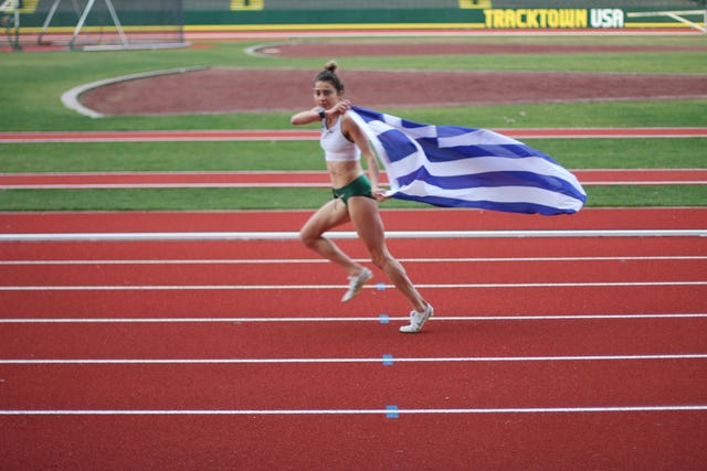Alexi Pappas runs for Greece