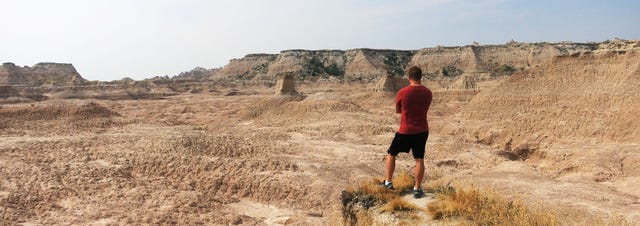 Kyle in the Badlands