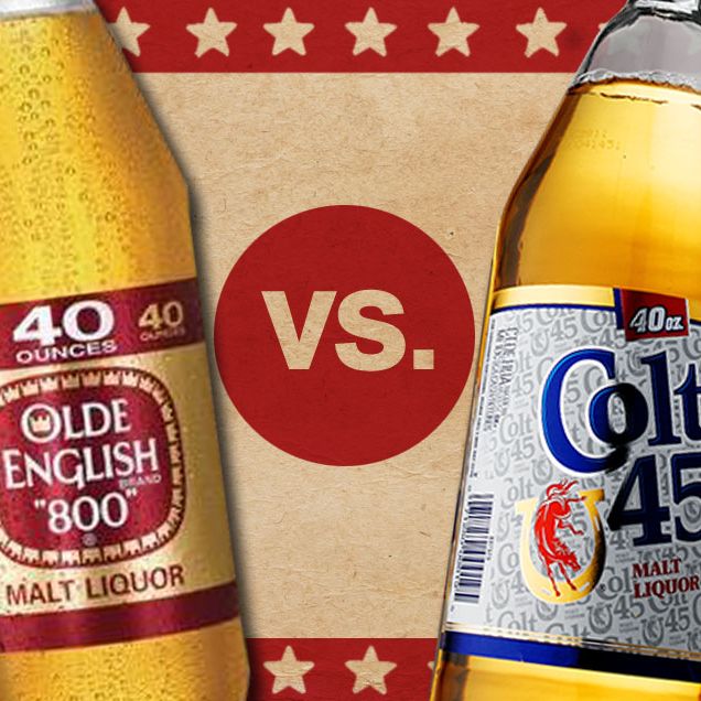 Olde English 800 and Colt 45