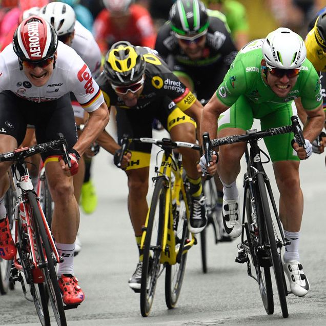 Cavendish sprints to win stage 3 of 2016 Tour de France