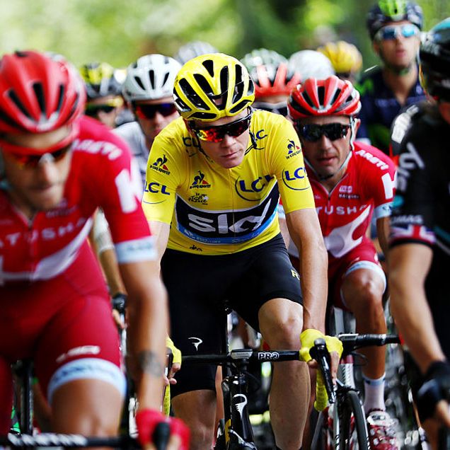 Froome and pack