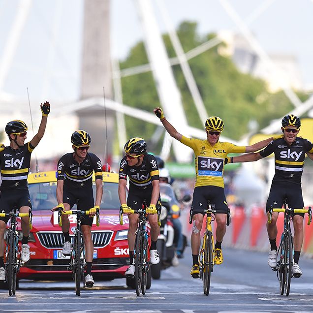 chris froome team sky stage 21 2016 tour de france victory