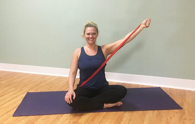 4 Arm-Strengthening Moves You Can Do While Sitting Down