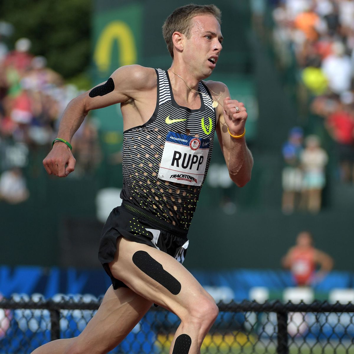 Why Galen Rupp Covered in Black Tape He | Runner's World