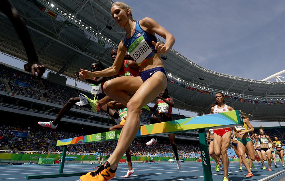 Emma Coburn Wins First-Ever U.S. Medal in Women's Steeplechase