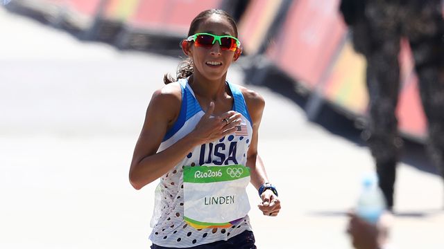 Desiree Linden at 2016 Olympics