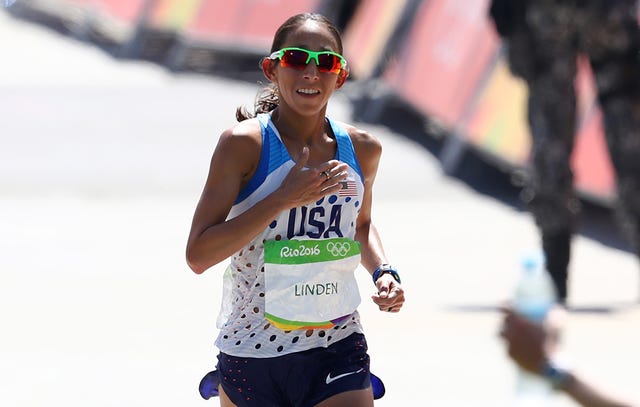 Desiree Linden at 2016 Olympics