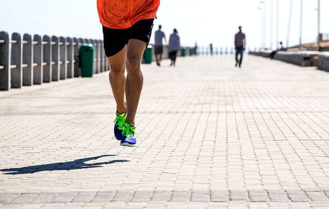 runner's feet