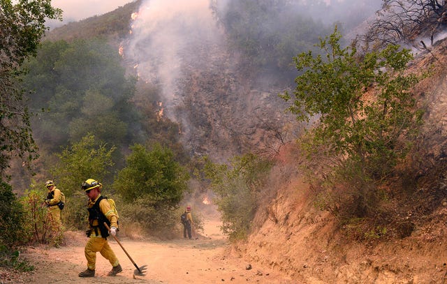 Monterey County wildfire