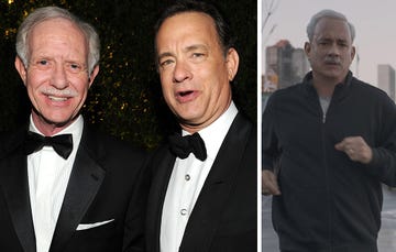 Chesley Sullenberger and Tom Hanks