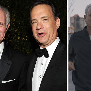 Chesley Sullenberger and Tom Hanks Chesley Sullenberger and Tom Hanks