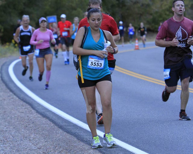 Mom breast pumps during race