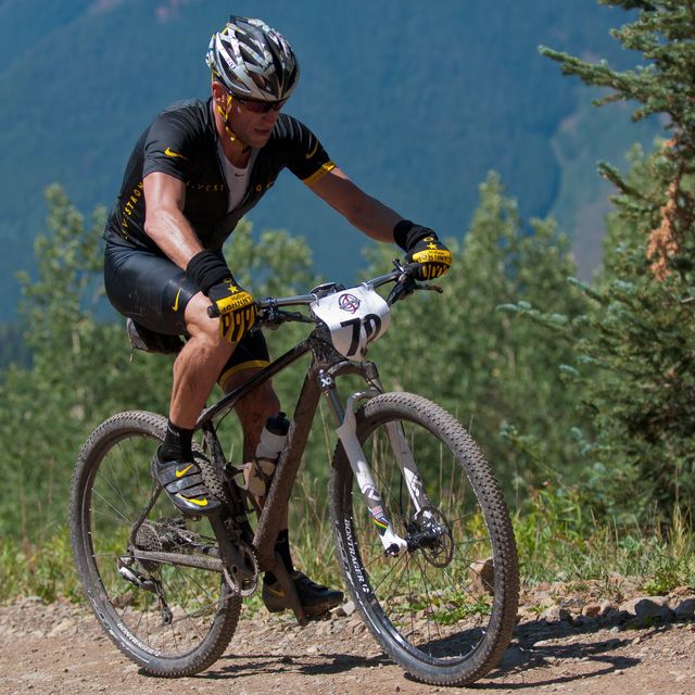 Lance Armstrong Power of Four mountain biking