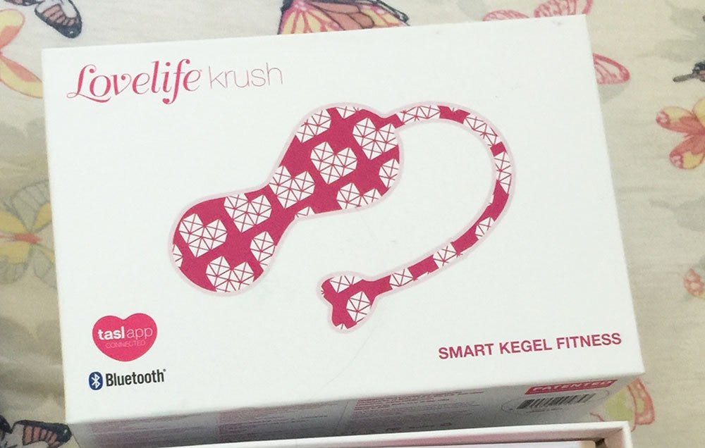 Lovelife Krush Smart Kegel Exerciser and App-Controlled Pleasure Product