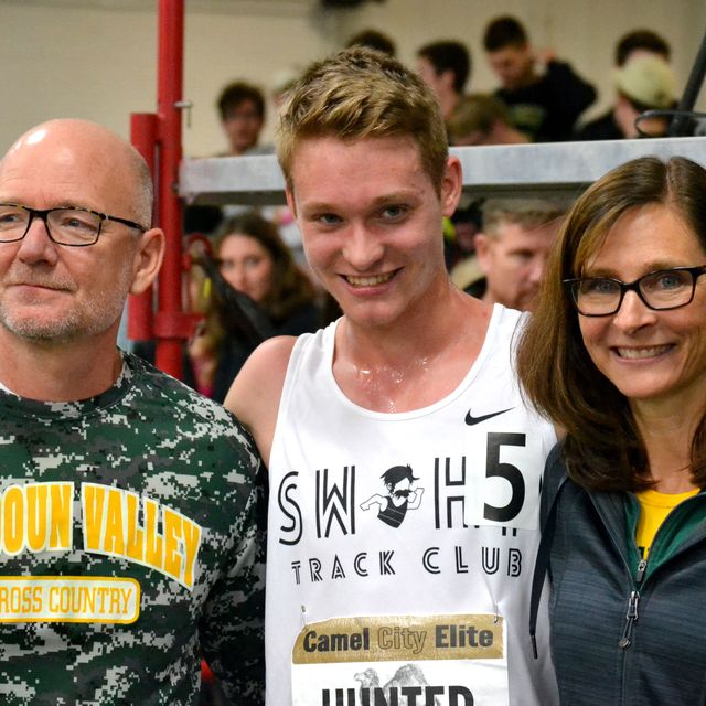 Drew Hunter and Parents