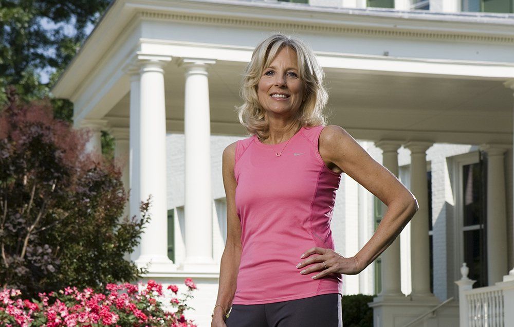 Streng Forkorte Hovedgade Dr. Jill Biden on Running - Interview With Runner's World