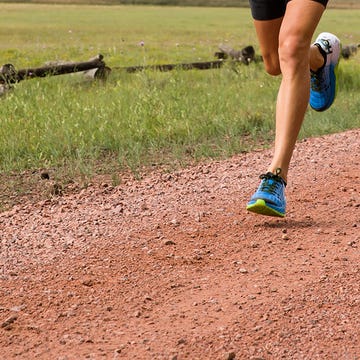 The legs of a runner The legs of a runner